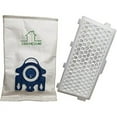 10 GN Bags + 1 HA50 HEPA Filter Compatible with Miele Complete C2