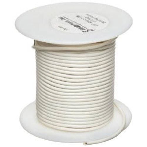 10 Ga. White Abrasion-Resistant General Purpose Wire (GXL) - (10 feet)