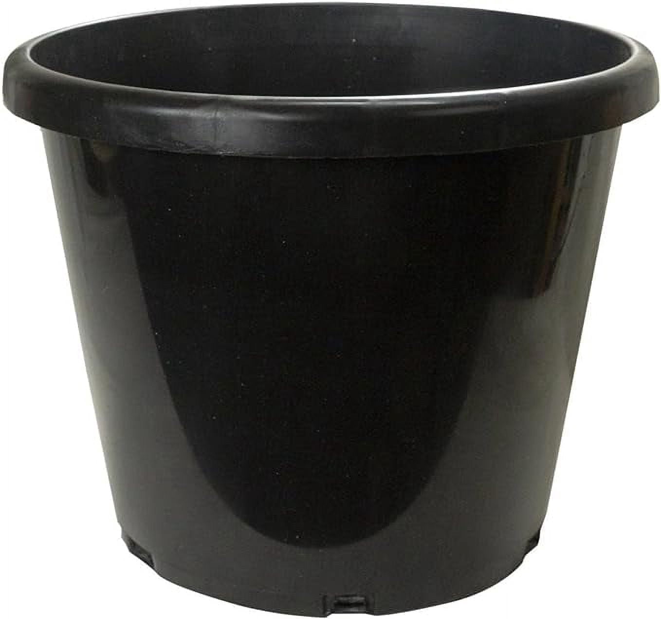 Green Oasis - 10 Gallon Premium Nursery Black Plastic Planter Garden ...