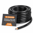 10 Gauge Caa Wire (25ft) - Primary Automotive Power & Ground Cable Car ...