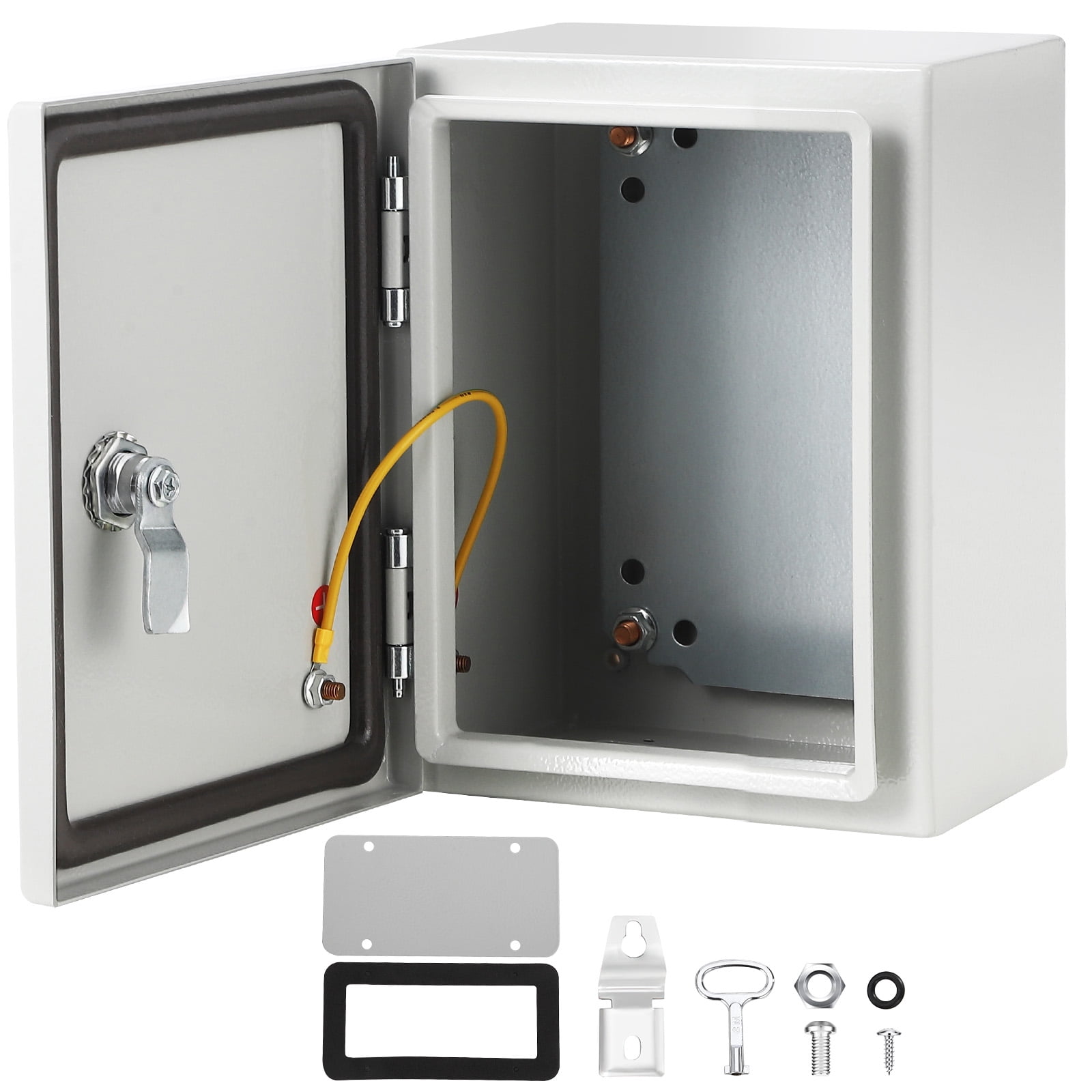 10-Gauge Steel Electrical Panel Box 18x14x8 Inch - 1.5mm Wall Thickness, Waterproof Metal Breaker Box for Indoor/Outdoor Use, UL Listed Electric Enclosure for Wiring Management
