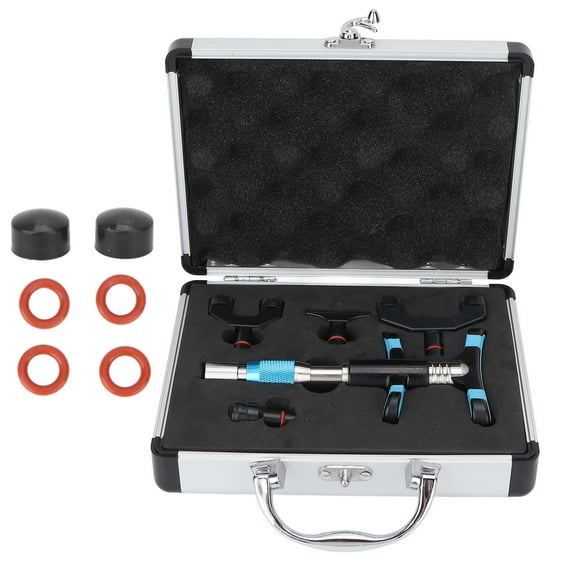 10 Gears Manual Chiropractic Tool Pain Relief Vertebration Manual Massager Spine Adjusting Massage ToolBlue