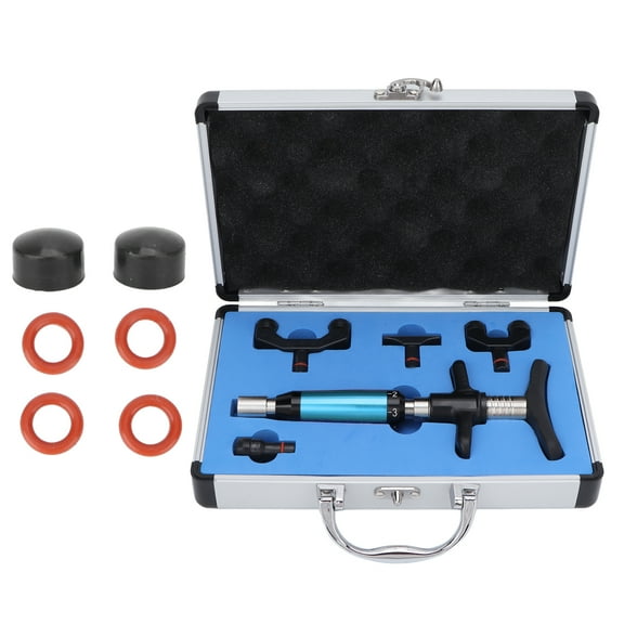 10 Gears Manual Chiropractic Tool Pain Relief Vertebration Manual Massager Spine Adjusting Massage ToolGold