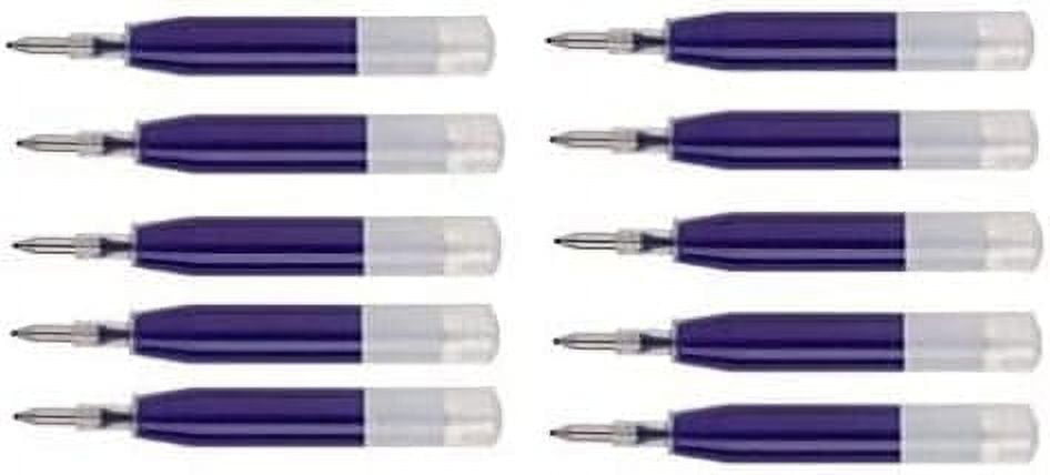 10  Gel Refill [Bulk Packing] for Cross and Sheaffer Ion Pen. Blue Gel (Blue)
