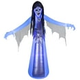 thumbnail image 1 of 10' Gemmy Airblown Animated Inflatable Lightshow Short Circuit Female Ghoul, 1 of 1