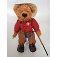 thumbnail image 1 of 10" Genuine Handmade Teddy Bear Sheriff By Pieces of History, 1 of 1