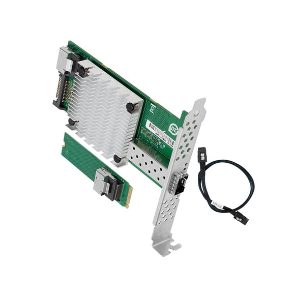 10 Gigabit Ethernet Networking Card Adapter Card Ethernet NVME to SFP+ Fiber 82599 Chip for Server Accessories