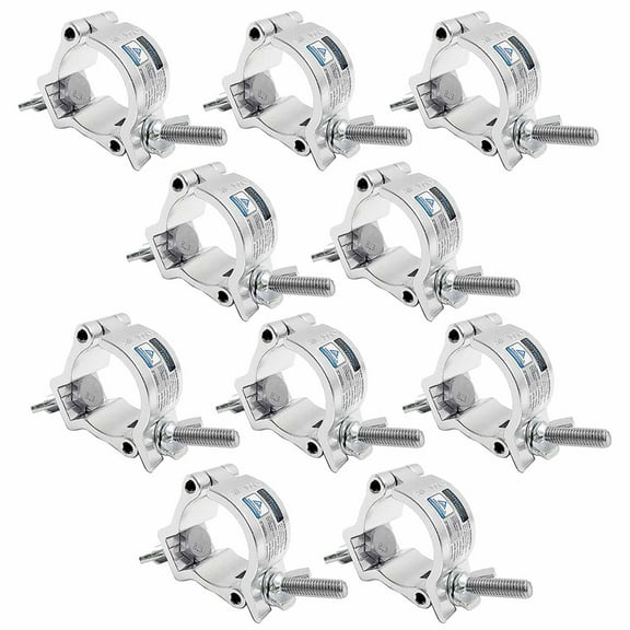(10) Global Truss MINI 360 1.5 Light Duty Clamps for 40mm Tubing