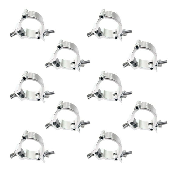 (10) Global Truss Mini 360 QR Clamps