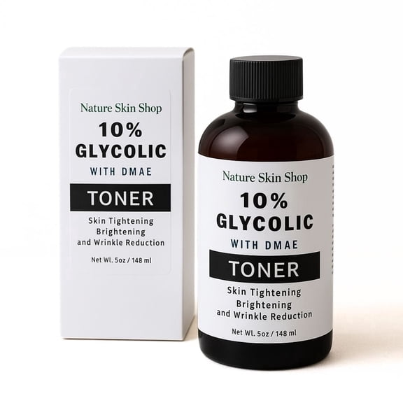 Nature Skin Shop Glycolic Acid and DMAE Toner 4.5 oz