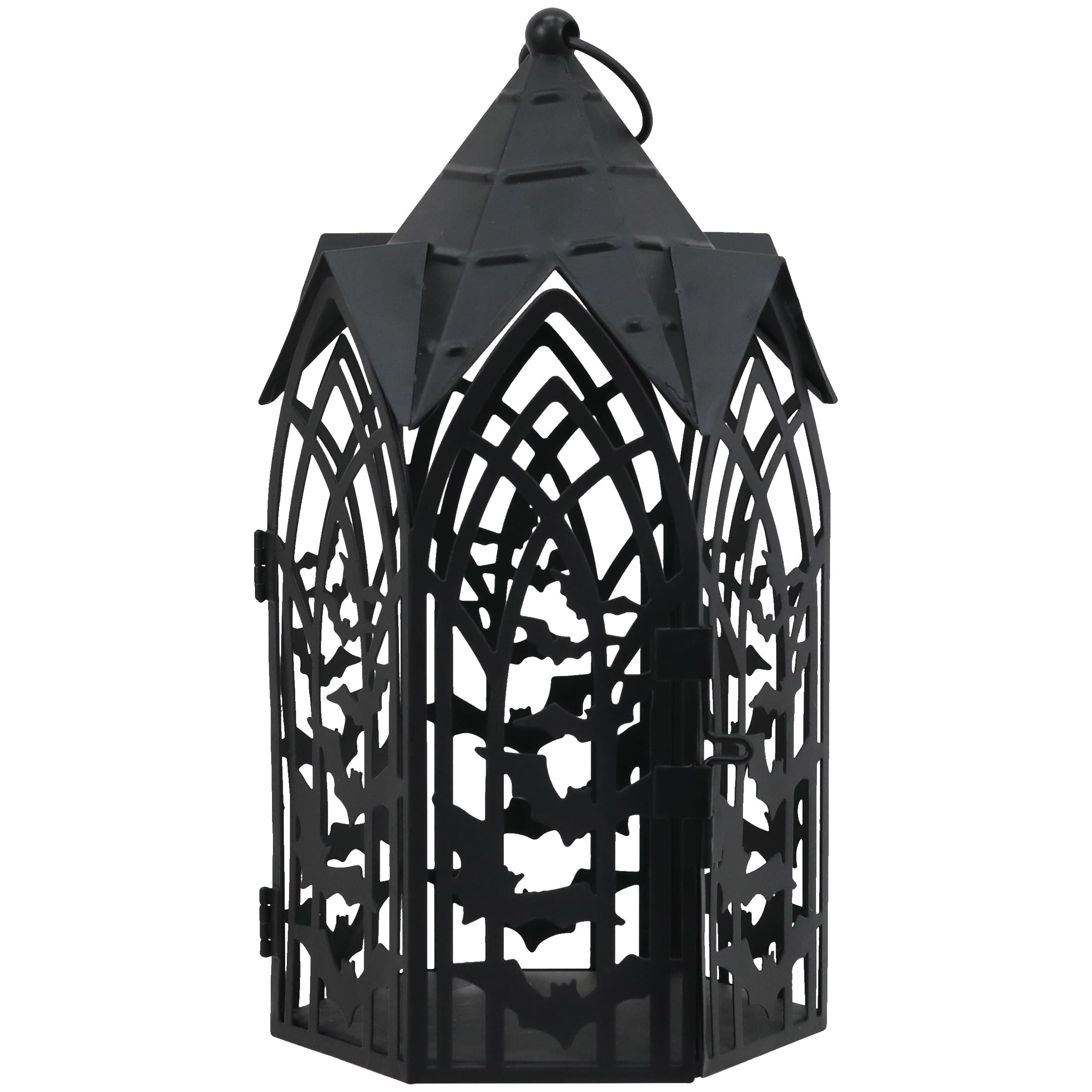 10”; Gothic Metal Votive Lantern by Ashland®, Halloween Decorations