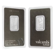 10 Gram Platinum Bar - Valcambi Suisse .9995 Fine in Assay
