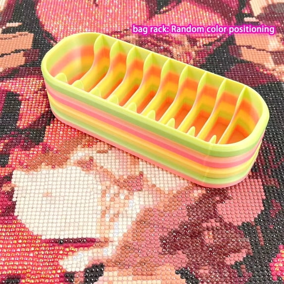 10-Grid DIY Craft Storage Box Organizer for Art Tools Accessories and Bead Storage