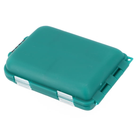 10 Grids Fish Hook Box Portable Waterproof Fishing Lure Storage Casket Fish Bait/Hook Storage Tool Accessories Green