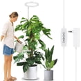 thumbnail image 1 of 10" Grow Light for Indoor Plants, Full Spectrum Plant Lamp with160 LEDs, 4H/8H/12H Timer, 10 Dimmable Levels, 3 Spectrum Modes, Height Adjustable 61", Ideal for Growing Large Tall Plants, 1 of 7