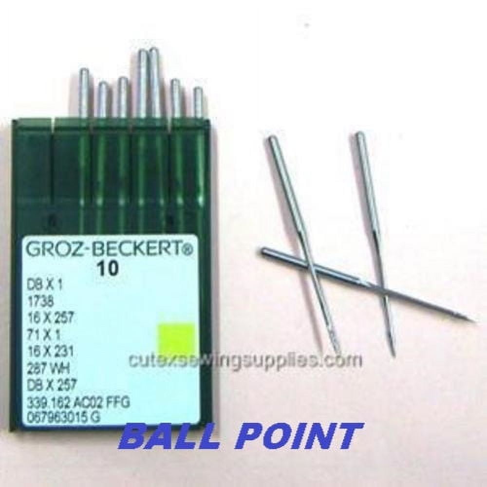 16x257 Industrial Sewing Machine Needles Groz-Beckert Size 110/18 10 Pack 