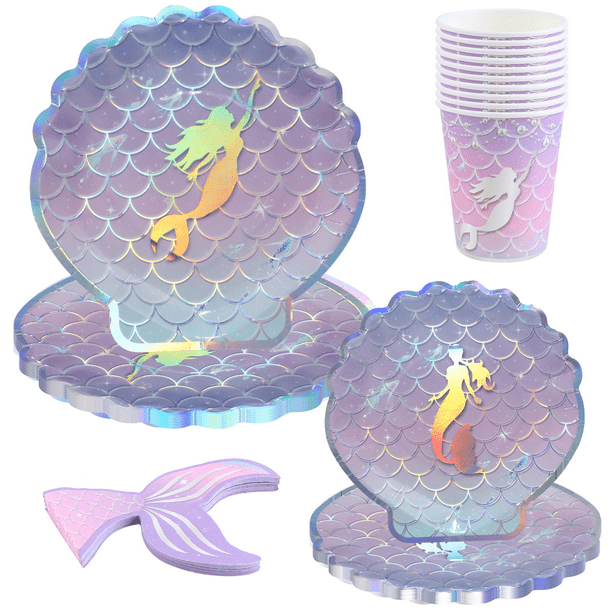 Mermaid dinnerware hot sale