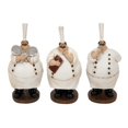 thumbnail image 1 of 10"H, 5"W White Polystone Chef Sculpture, by DecMode (3 Count), 1 of 9