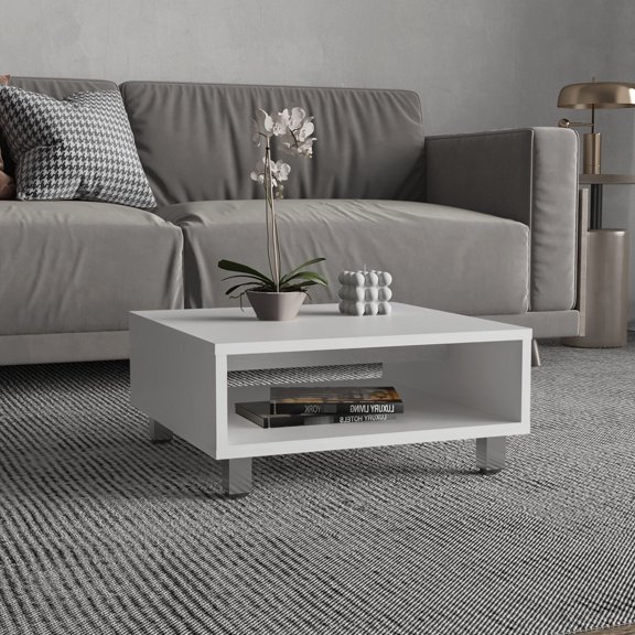 10" H Minimalistic Coffee Table / Stable and Durable / Versatile Placement
