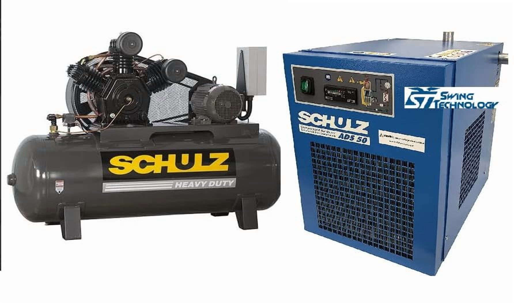 10 HP AIR COMPRESSOR 3 PHASE WITH 50 CFM AIR DRYER