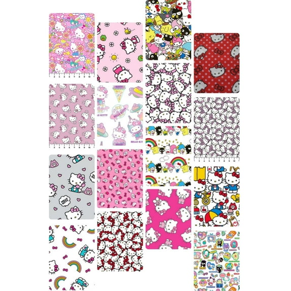 10 Half Yards - Assorted Hello Kitty Half Yard Bundle