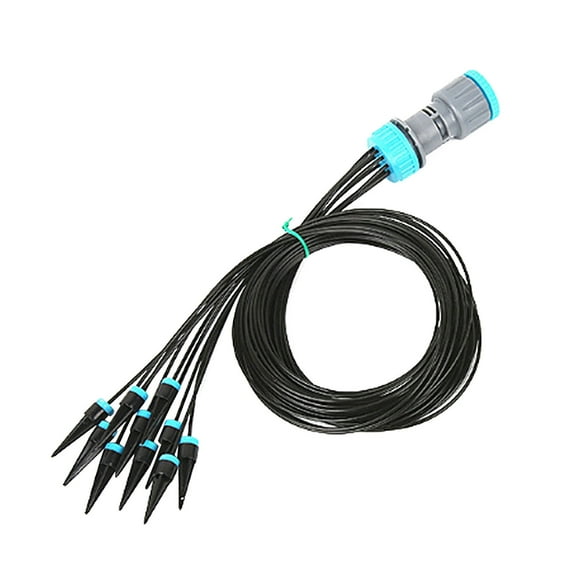 10-Head Drip Irrigation System Set | Automatic Watering Device for Potted Plants | Durable ABS Material