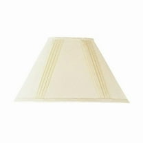 Cal Lighting, Side Pleated Linen Shade 6 X 16 X10