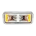 thumbnail image 1 of 10 High Power LED "Chrome" Projection Headlight W/LED Turn Signal & Position Light Bar -Driver, 1 of 5