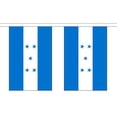 thumbnail image 1 of 10' Honduras String Flag Party Bunting Has 10 Honduran 6"x9" Polyester Banner Flags Attached, Popular for School Classroom, Bars, Restaurants, World Cup Theme Parties, 1 of 1