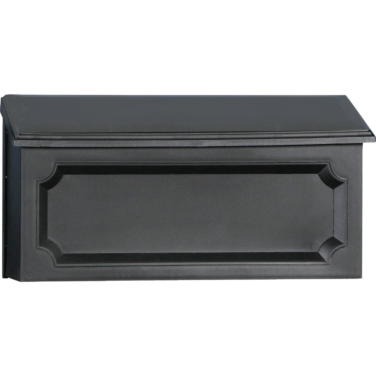 Gibraltar Horizontal Wall Mailbox - Black Plastic - 15.75 in W x 5.87 in D x 8.75 in H — Home & Garage Storage, Stackable Design