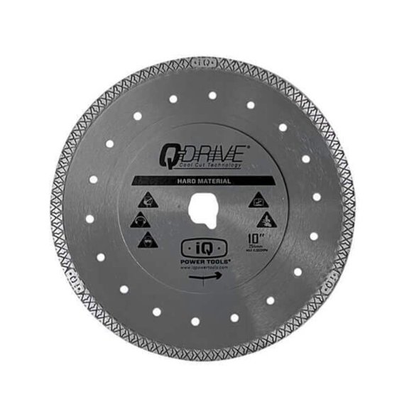 10" IQ Power Tools Q Drive Hard Material Blade