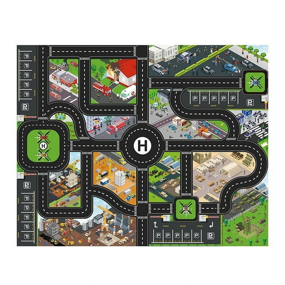 10 In 1 Construction Toys Truck Storage Die-cast Vehicle Transporter Car Set Excavator Dump Truck Digger Backhoe for Kids Gift