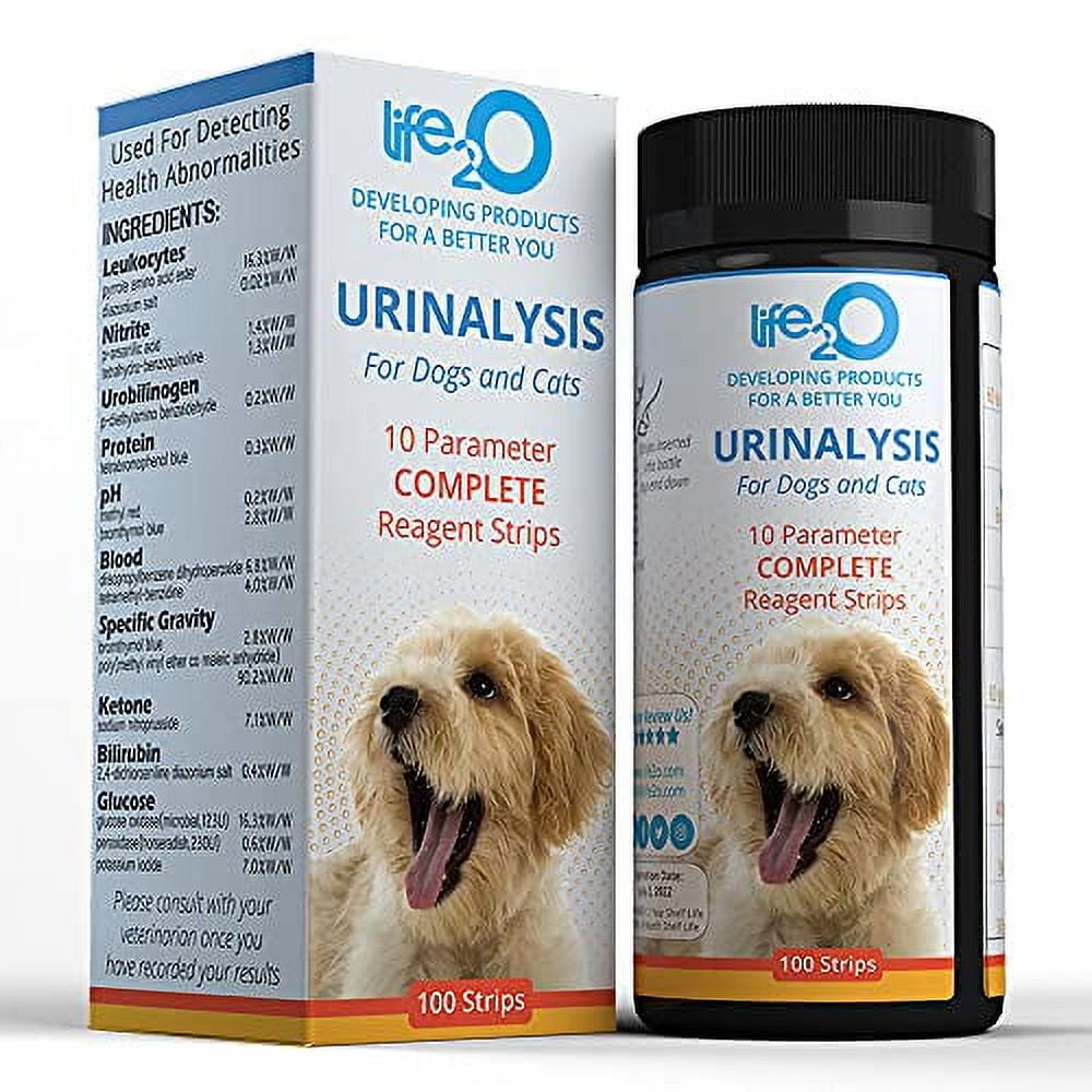 10In1 Dog And Cat Vet10 Urine Test Strips 100Ct, Veterinarian Lab Grade Pet Health Wellness