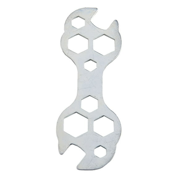 10 In 1 Mini Flat Steel Hexagon Wrench 8-17Mm Bike Hex Key Spanner Repair Tools Bike Hub Bicycle Cycling Cycle Steel Hand Tool Fangkenuo