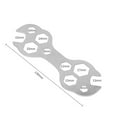 thumbnail image 1 of 10 In 1 Mini Flat Steel Hexagon Wrench 8-17Mm Bike Hex Key Spanner Repair Tools Home Hand Tool For Reparing Supplies, 1 of 8