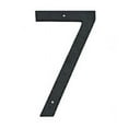 thumbnail image 1 of 10 In. Textured Modern Font Individual House Number 7, 1 of 1