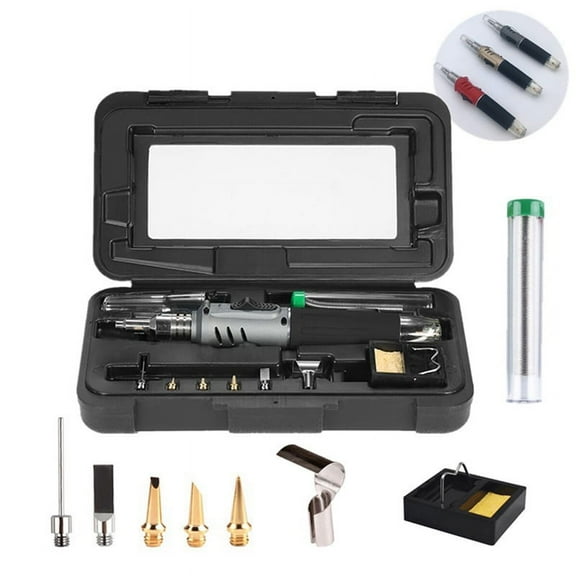 10-In1 Gas Soldering Iron Portable Constant Temperature Electronic Maintenance Set Welding Accessories Welding Table Set