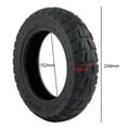 thumbnail image 1 of 10 Inch 10X2.50 Off-Road Outer Tire 60/70-6.5 for Max G30 Electric Scooter, 1 of 8