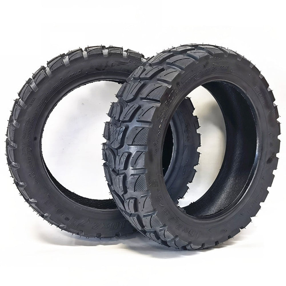 10 Inch 10X2 75 6 5 Scooter Tire 10X2 70 6 5 Tubeless Off Road Tires 2Pcs Walmart Com