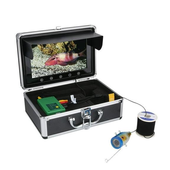 10 Inch 30 LEDS 15M 30M 50M 1000TVL Fish Finder Underwater Fishing Camera 15pcs White LEDs + 15pcs Infrared Lamp ,See in the Dark