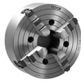 thumbnail image 1 of 10 Inch 4-Jaw Self-Centering Lathe Chuck with 3.15 in Inner Diameter and 10 in Outer Diameter, HT300 Cast Iron Hardened Jaws, High Precision Scroll Plate, Strong Clamping for Drilling Milling, 1 of 11