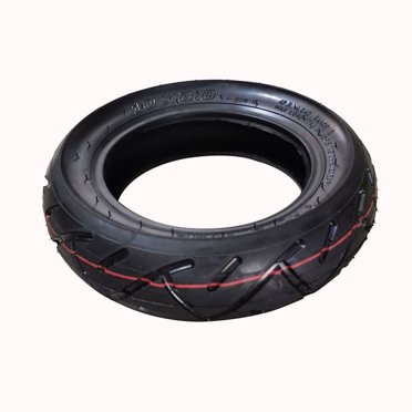 10 Inch Electric Scooter Tubeless Tire - 90/55-6 Off Road Replacement Tire, Black