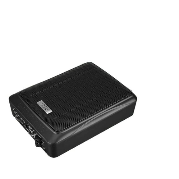 10 Inch 900W Car Subwoofer Speaker Active Under Seat Slim Sub Woofer AMP Super Bass Stereo Speaker Amplifier Audio processor ,Scalable Fun