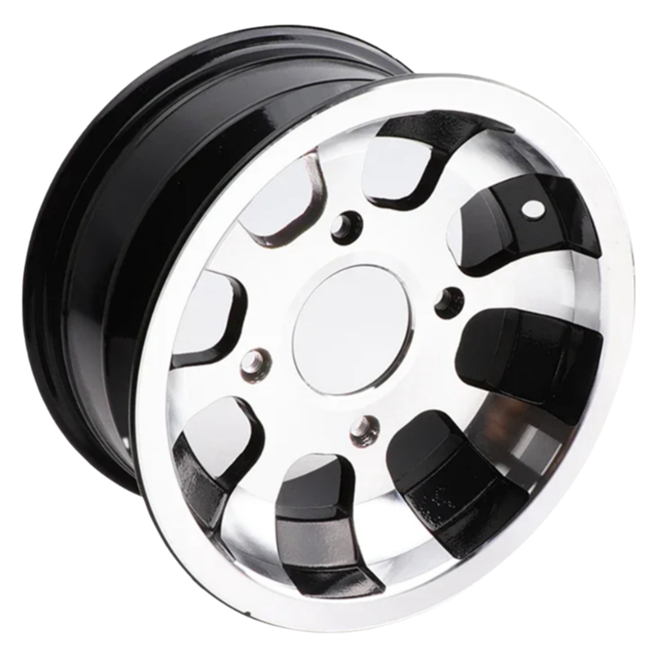 10 Inch Aluminum Alloy Front Wheel Hub Rims For DIY 125cc-250cc ATV Go ...