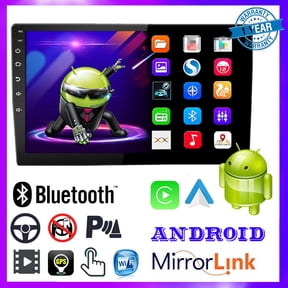 10 Inch Android 13 Double Din Car Radio Wireless CarPlay Touch Screen GPS Navigation WiFi Bluetooth MP5 Player