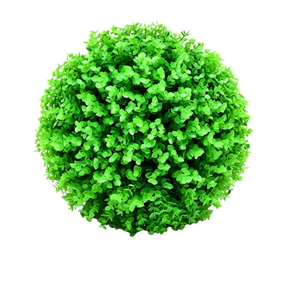 10 Inch Artificial Plant Topiary Ball UV Resistant Large Faux Boxwood Balls Outdoor Indoor Round Topiary Balls for Backyard Balcony Garden Wedding and Home Décor