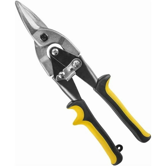10 Inch Aviation Tin Snips,   Vanadium    Shears for  Sheet , CR-V Straight Cut