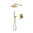 thumbnail image 1 of 10 Inch Bathroom Rain Shower System Set Wall Mount, Rainfall Shower Head with Handheld, 1 of 9