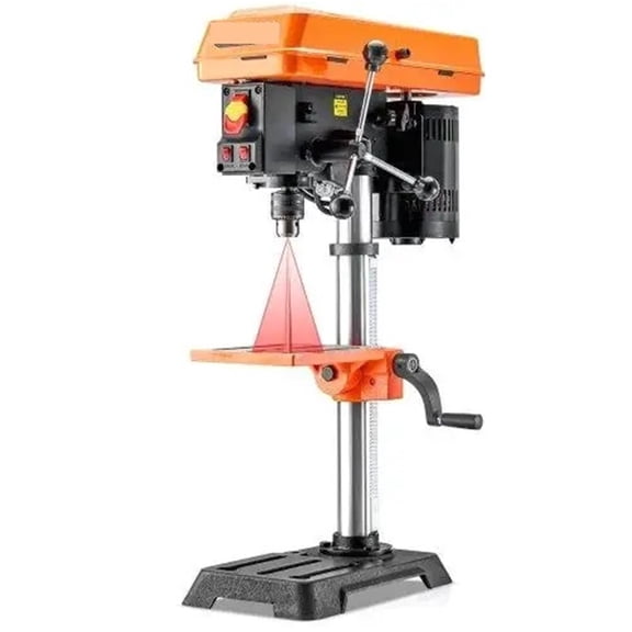 10-Inch Benchtop Drill Press - Adjustable 610-2800RPM Tabletop Drilling Machine ,Professional Drill Press