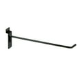 thumbnail image 1 of 10-Inch Black Slatwall Peg Hooks – Durable Metal Display Hooks for Retail, Garage & Home – Multi-Pack Options, 1 of 3